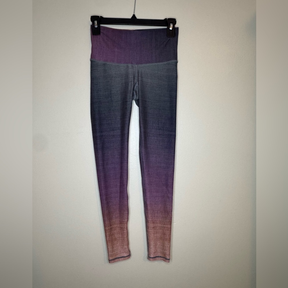 Niyama Sol Ombré High Rise Yoga Leggings Size Small